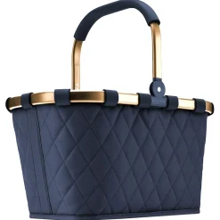 reisenthel carrybag - Einkaufskorb (frame rhombus midnight gold)