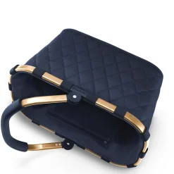 reisenthel carrybag - Einkaufskorb (frame rhombus midnight gold)