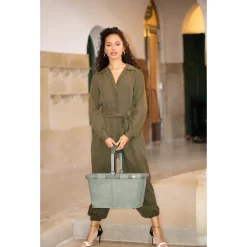 reisenthel carrybag - Einkaufskorb (frame twist sage)