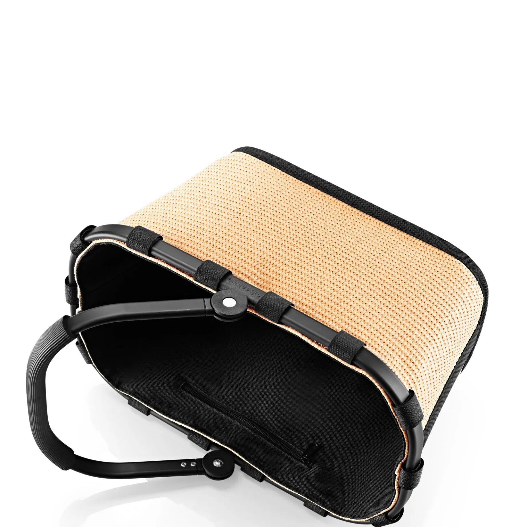 reisenthel carrybag xs - Einkaufskorb 21 cm (frame raffia black)
