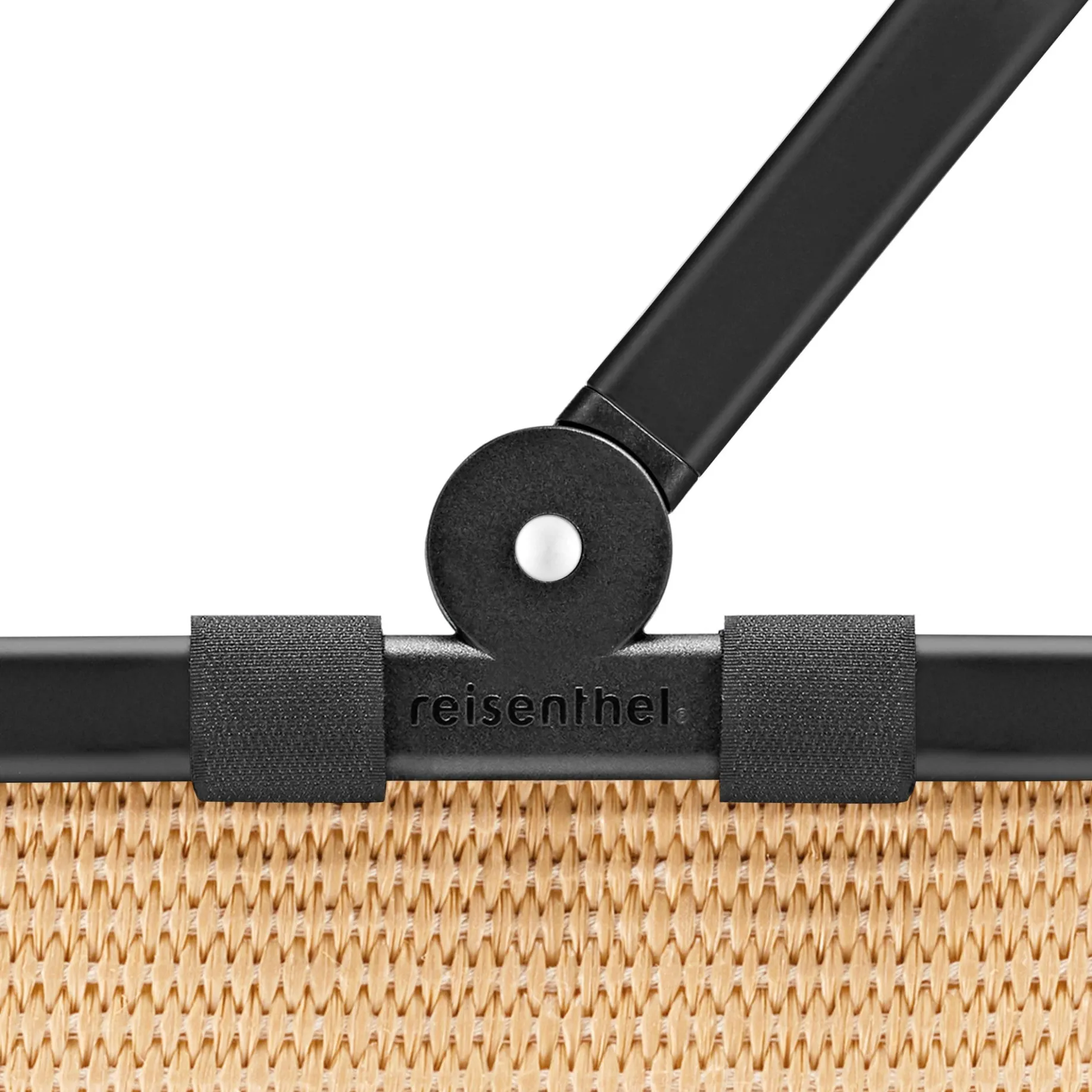 reisenthel carrybag xs - Einkaufskorb 21 cm (frame raffia black)