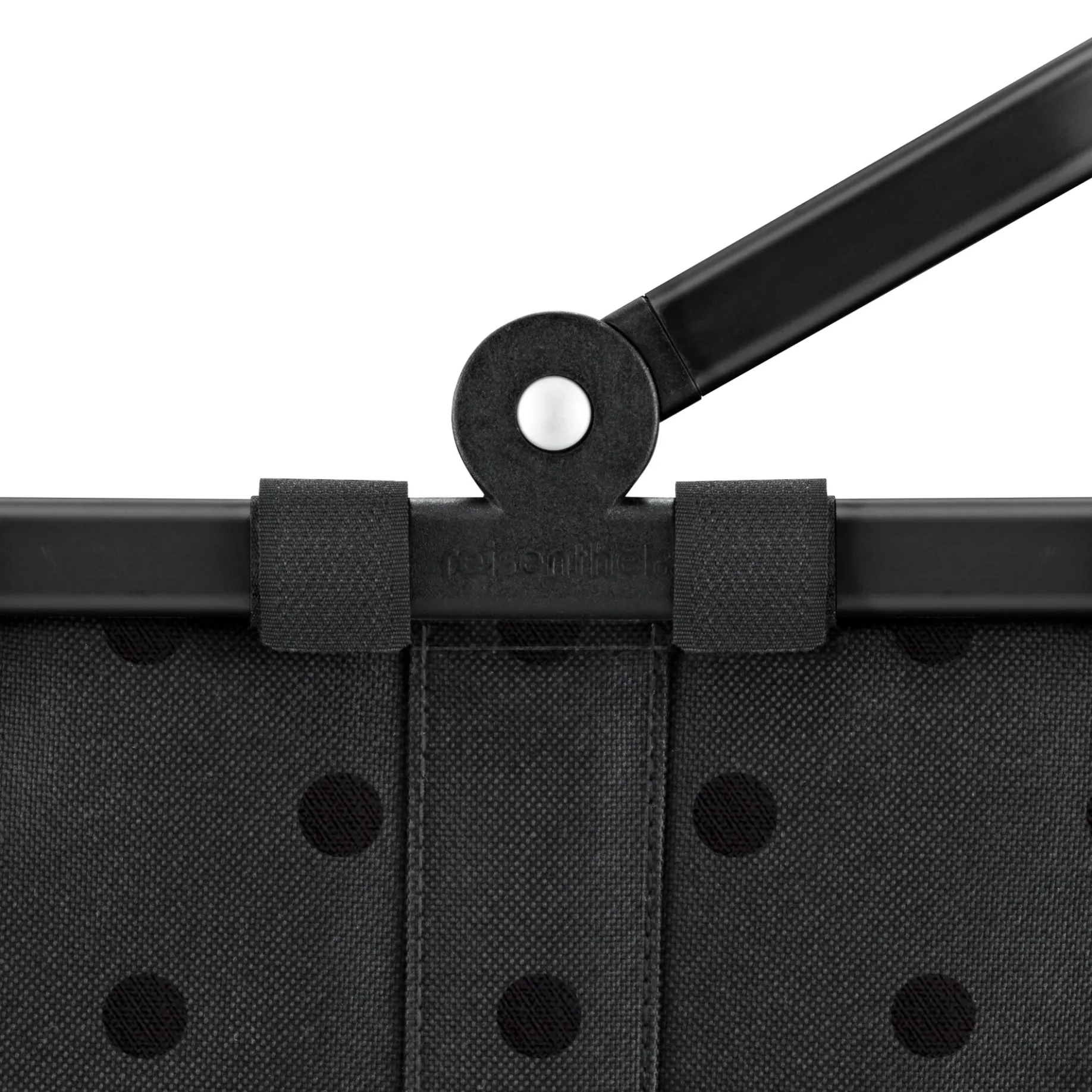 reisenthel carrybag xs - Einkaufskorb 21 cm (frame glossy dots black)