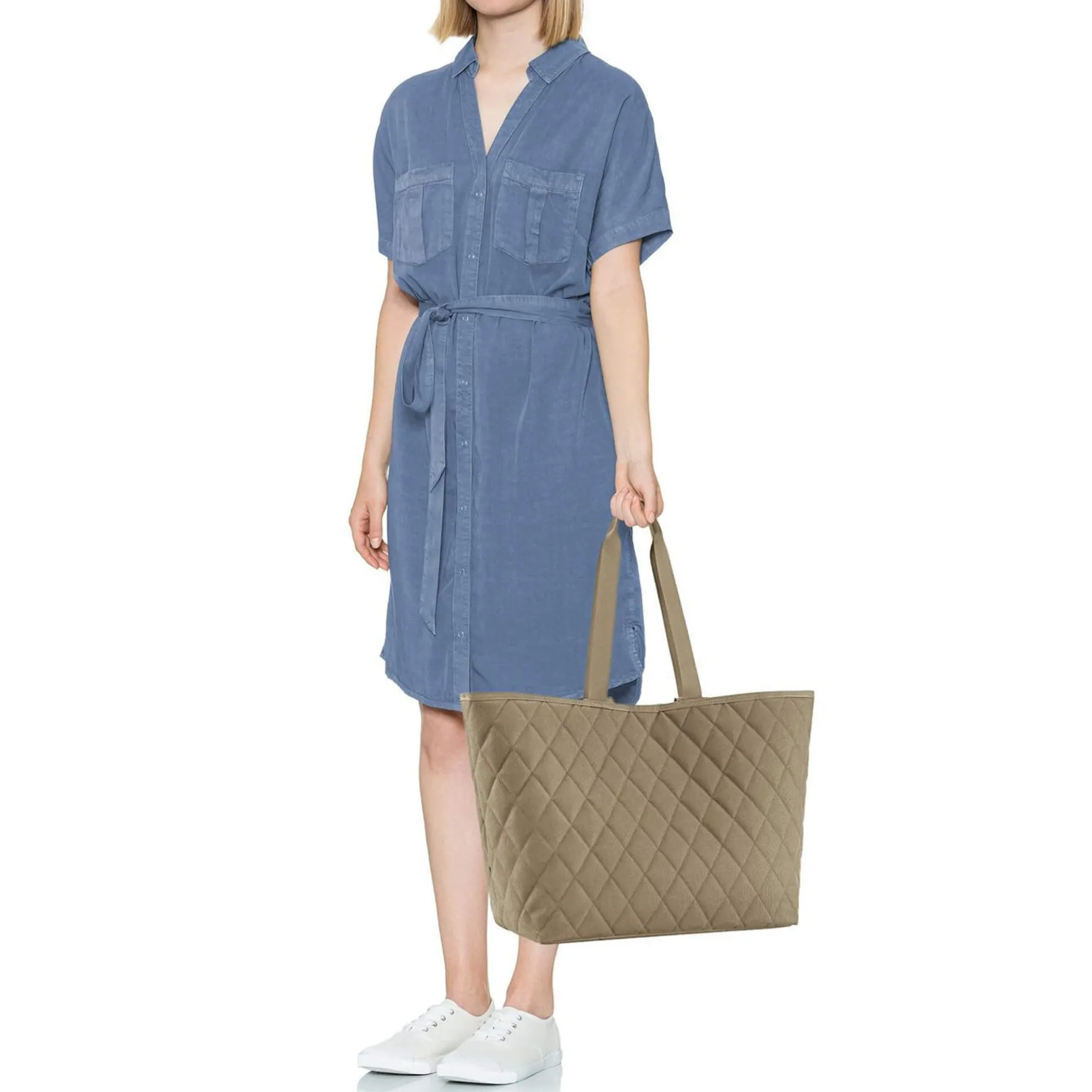reisenthel Classic - Shopper XL 62 cm (rhombus olive)