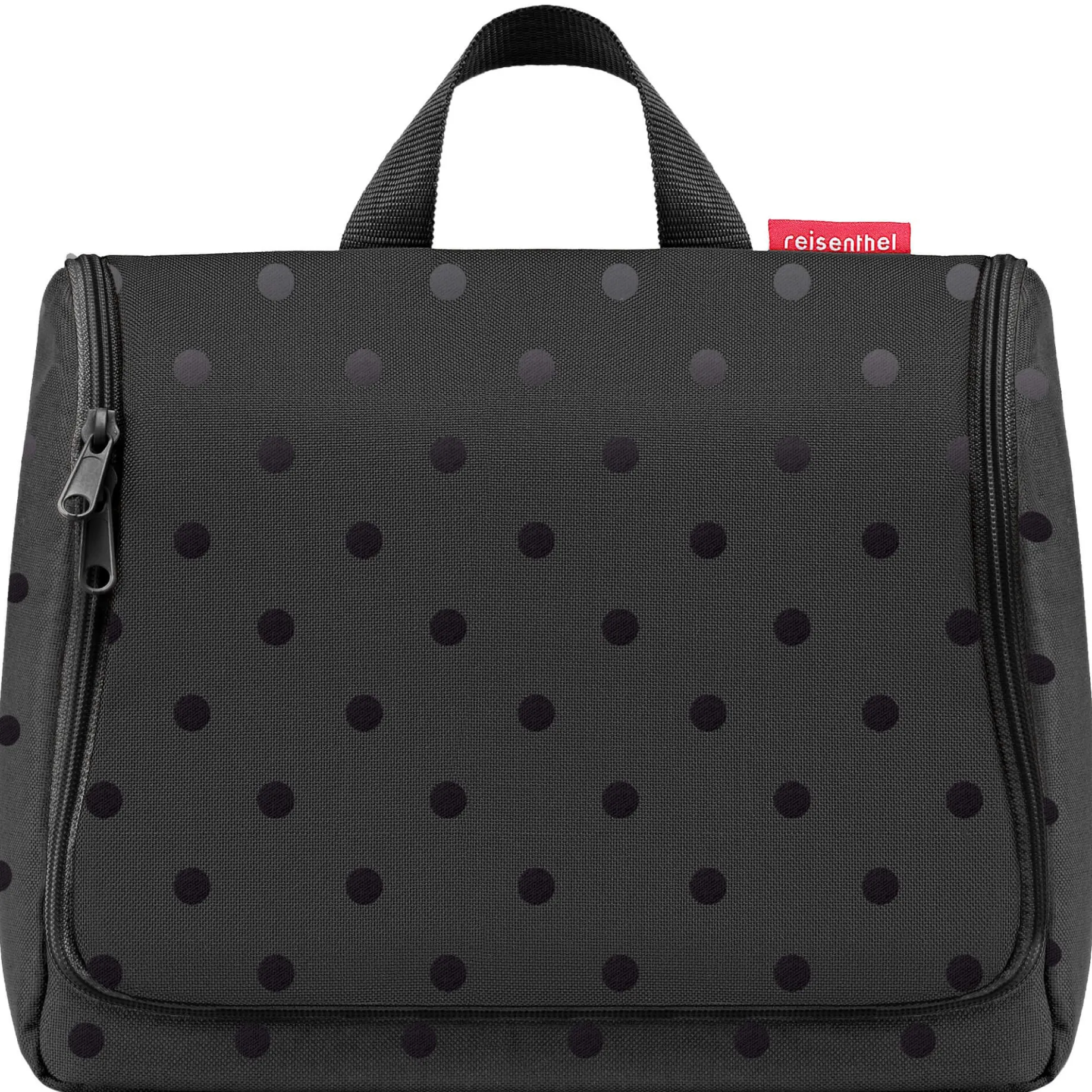 reisenthel cosmetics toiletbag XL - Kulturbeutel 28 cm (glossy dots black)