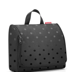 reisenthel cosmetics toiletbag XL - Kulturbeutel 28 cm (glossy dots black)