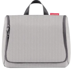 reisenthel cosmetics toiletbag XL - Kulturbeutel 28 cm (herringbone grey)