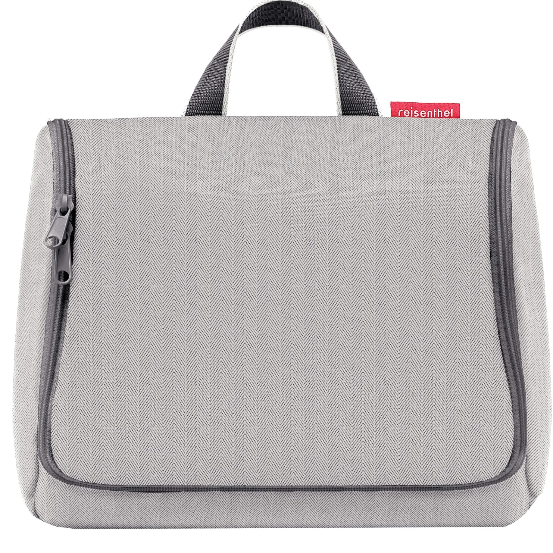 reisenthel cosmetics toiletbag XL - Kulturbeutel 28 cm (herringbone grey)