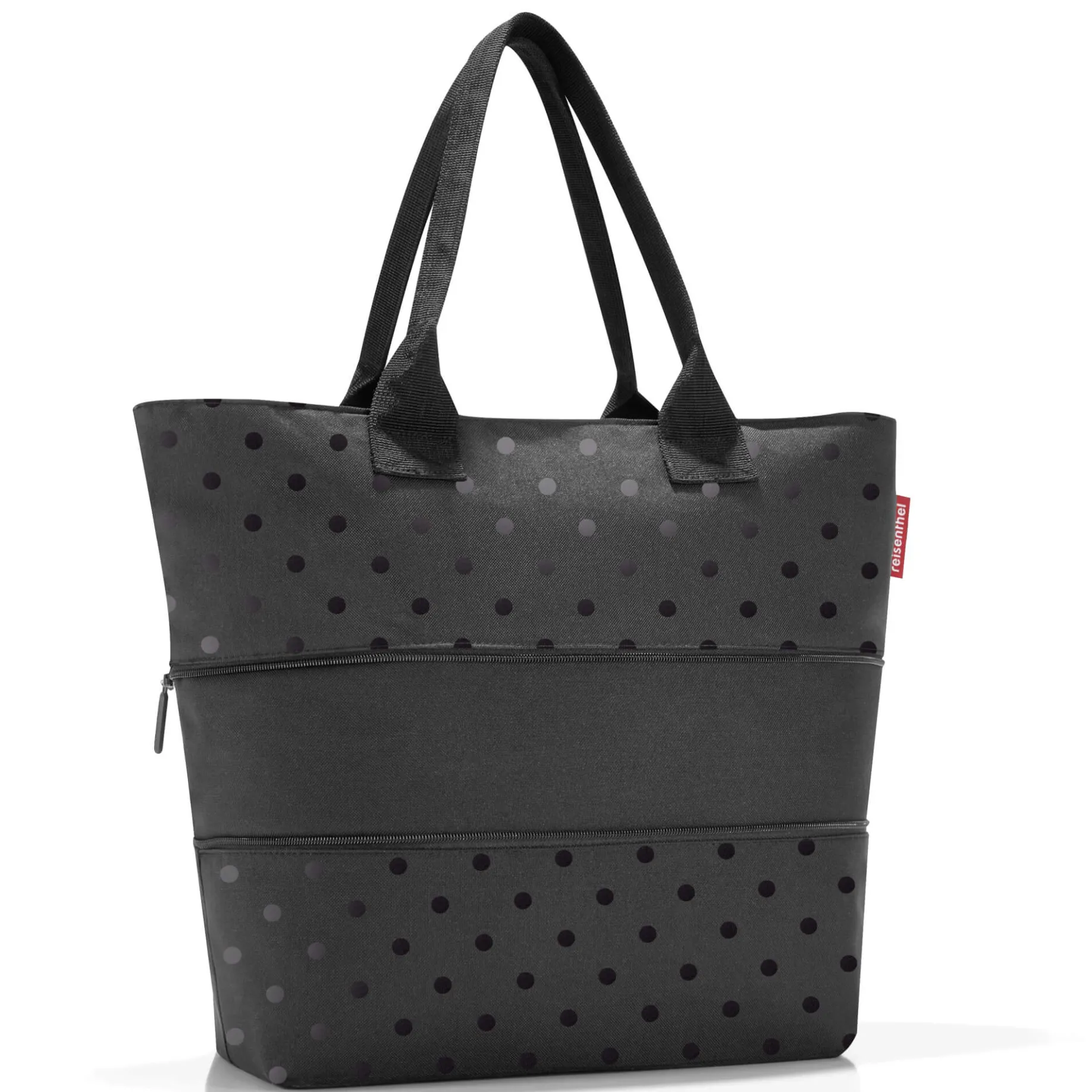 reisenthel e1 - Shopper erw. 50 cm (glossy dots black)