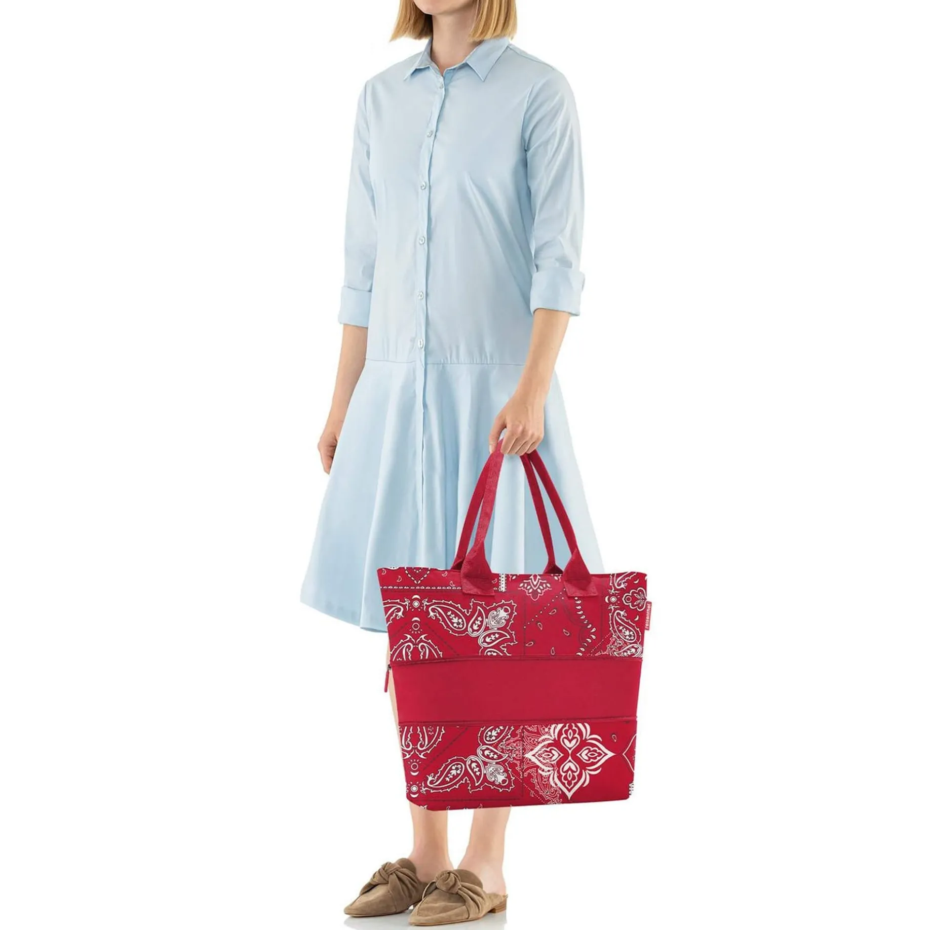 reisenthel e1 - Shopper erw. 50 cm (bandana red)