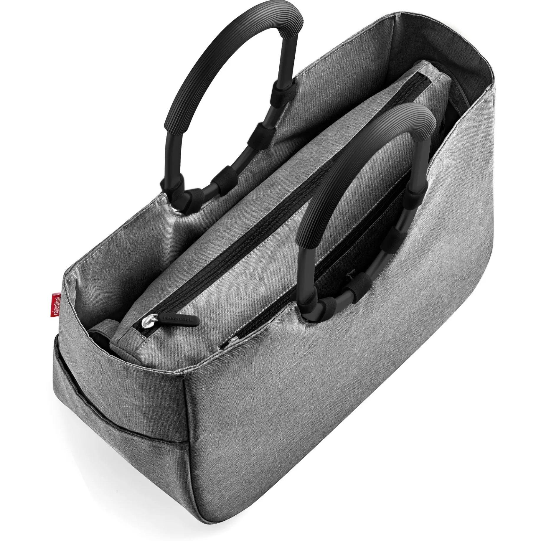 reisenthel loopshopper M / Shopper 40 cm (frame twist silver)