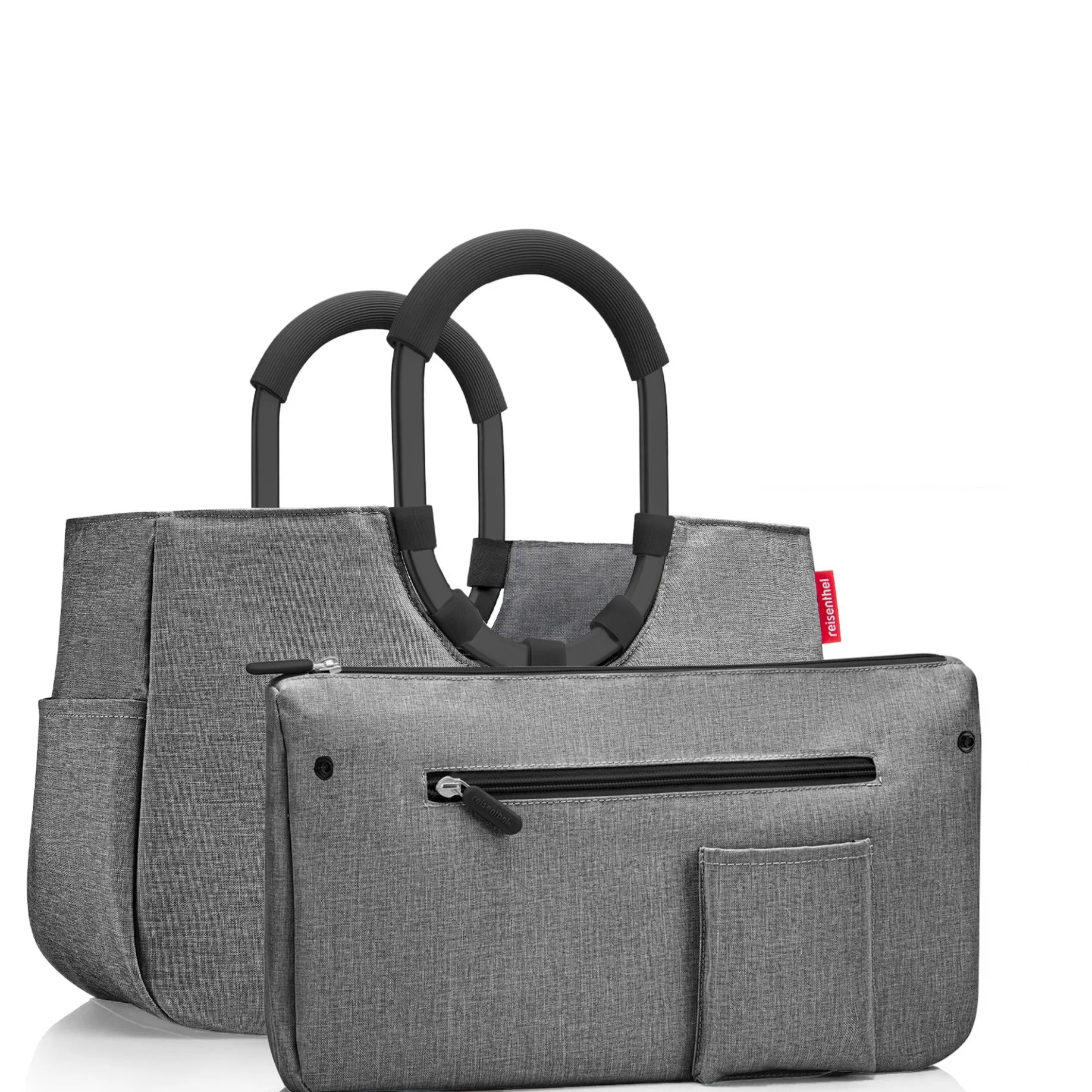 reisenthel loopshopper M / Shopper 40 cm (frame twist silver)