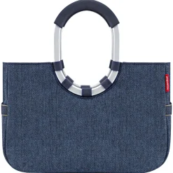 reisenthel loopshopper M / Shopper 40 cm (herringbone dark blue)