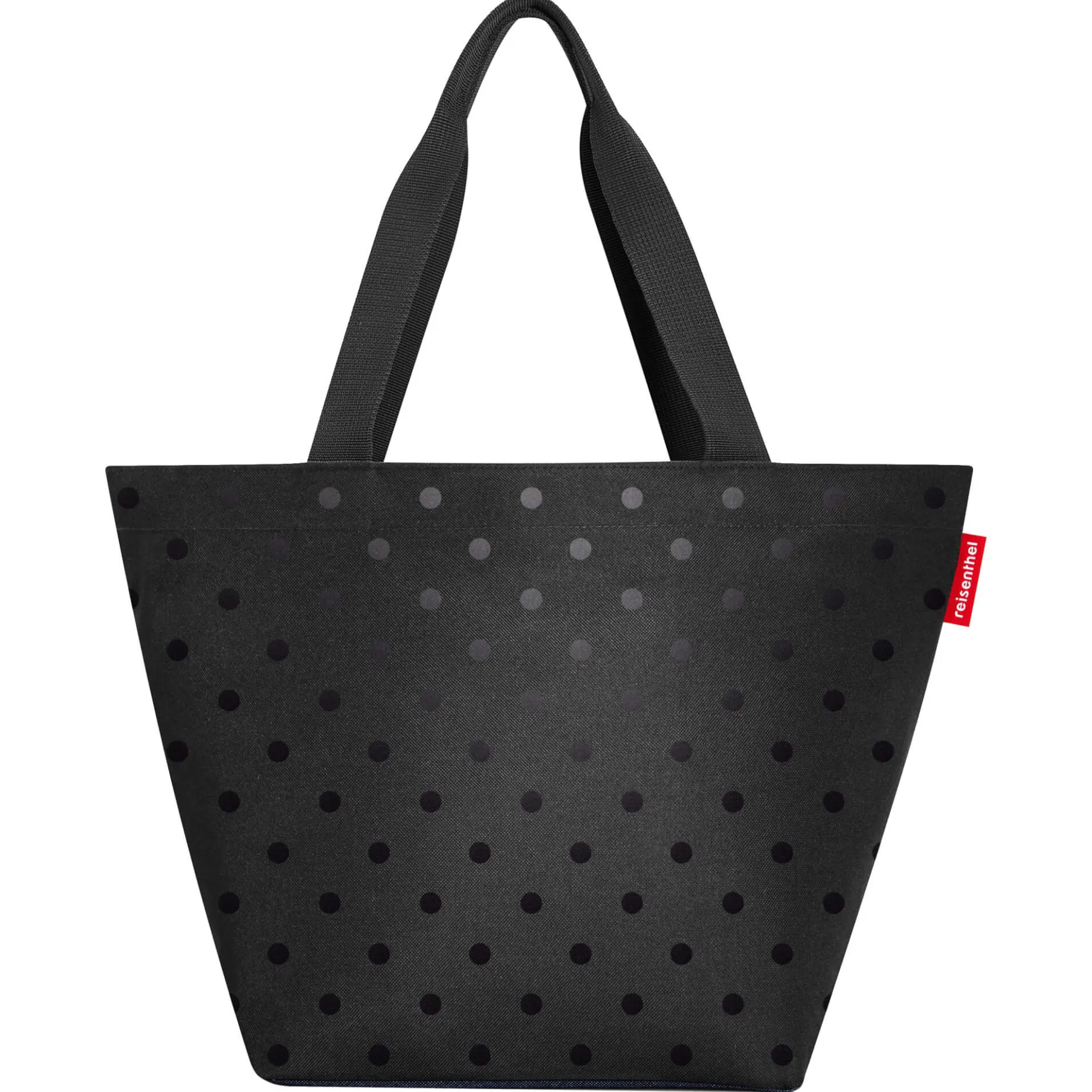 reisenthel shopper M - Shopper 51 cm (glossy dots black)