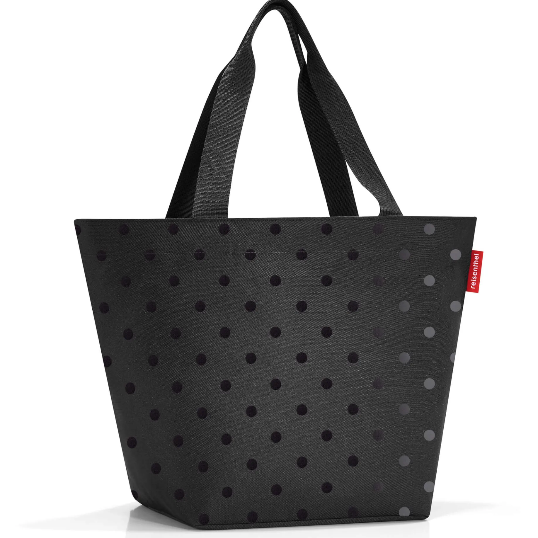 reisenthel shopper M - Shopper 51 cm (glossy dots black)