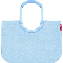reisenthel shopping loopshopper L - Einkaufstasche mit Bügel 46 cm (frame twist powder blue)