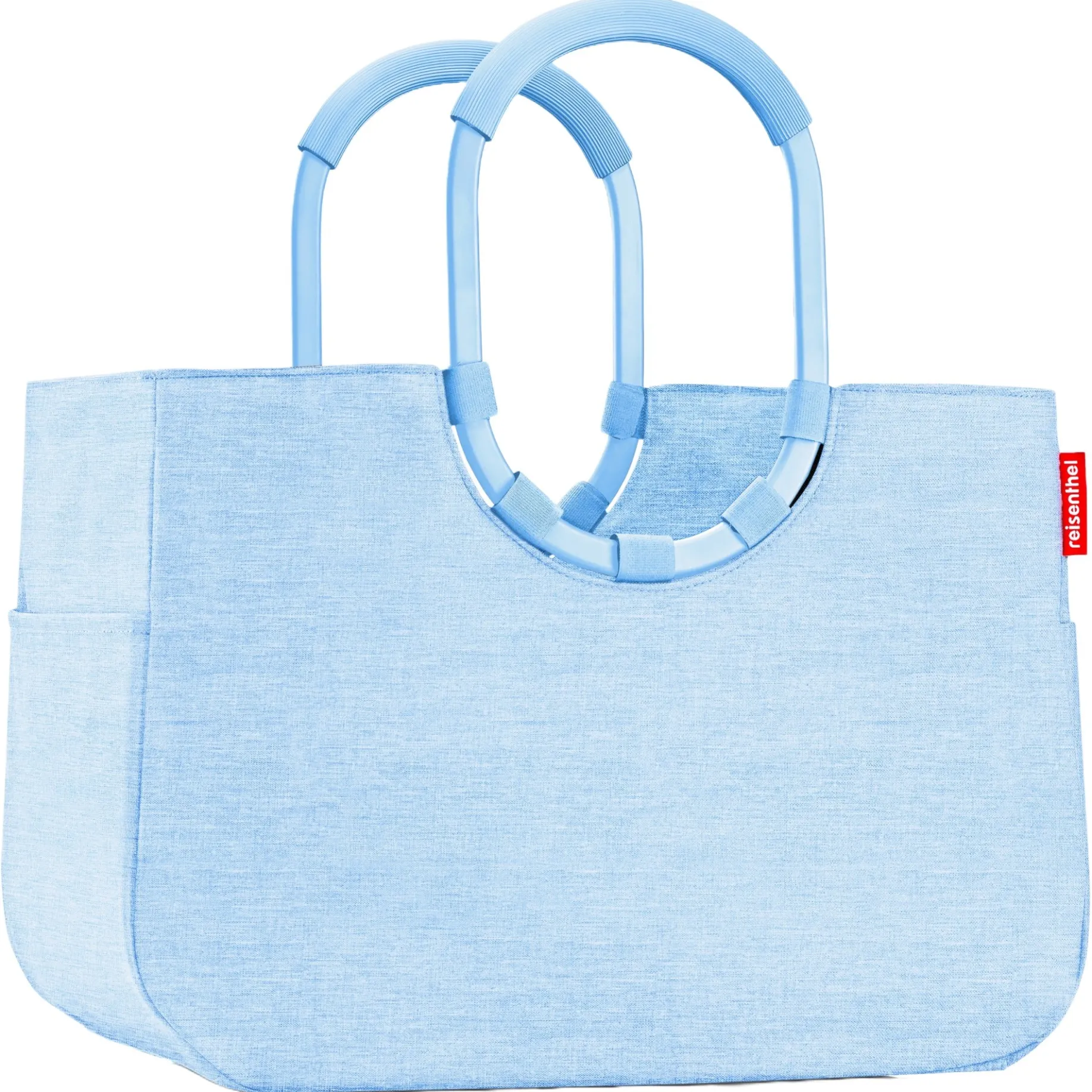 reisenthel shopping loopshopper L - Einkaufstasche mit Bügel 46 cm (frame twist powder blue)