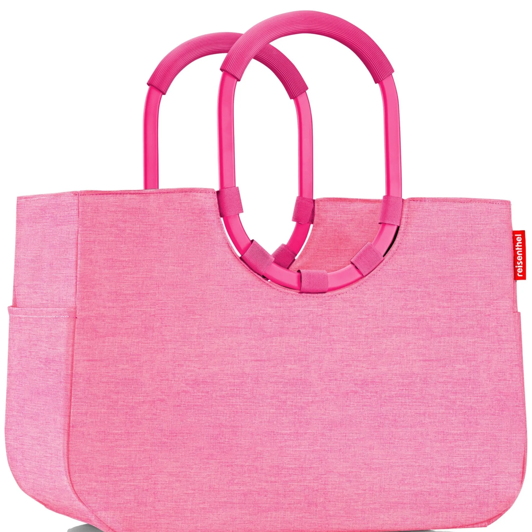 reisenthel shopping loopshopper L - Einkaufstasche mit Bügel 46 cm (frame twist pink)