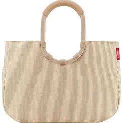 reisenthel shopping loopshopper L - Einkaufstasche mit Bügel 46 cm (cord sand)