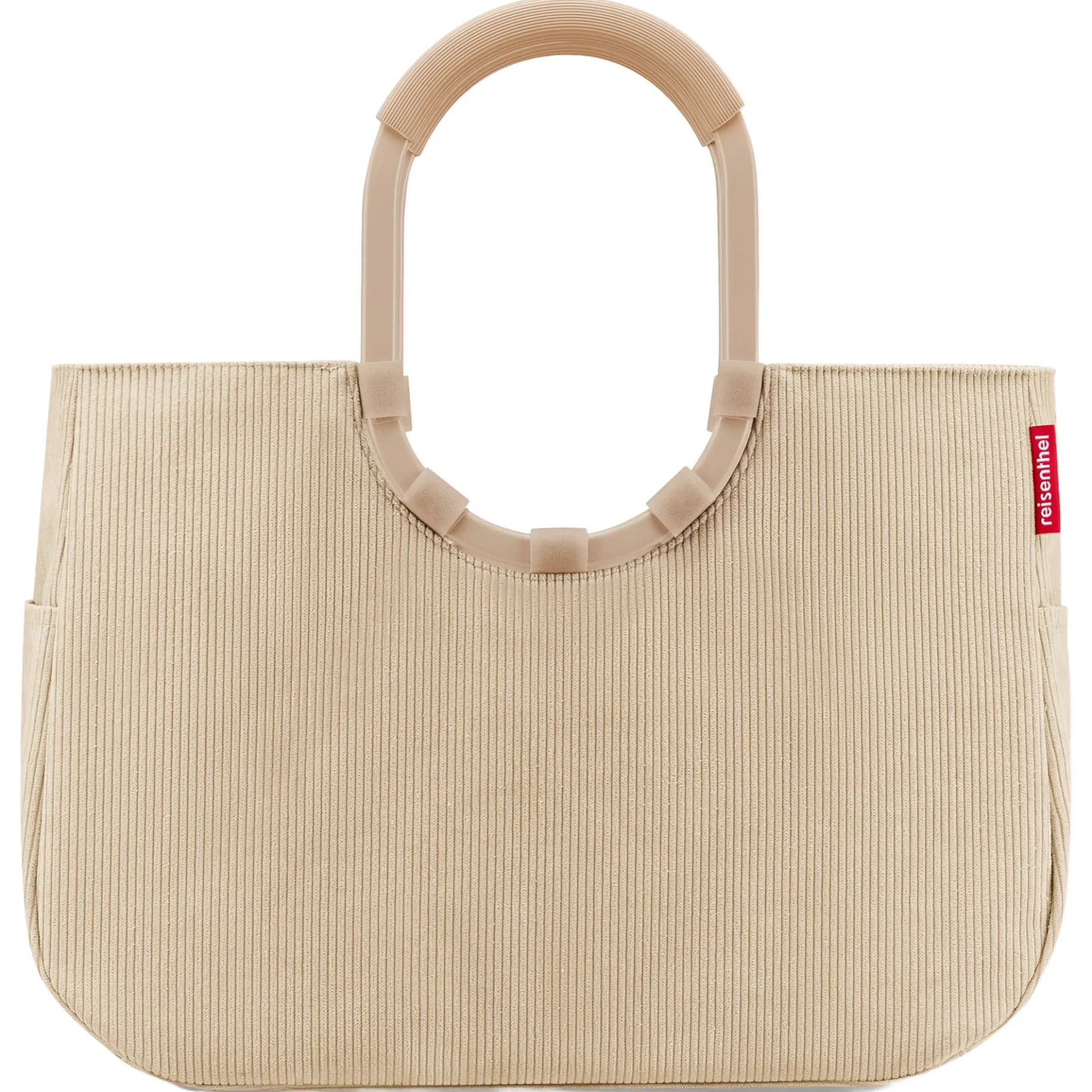 reisenthel shopping loopshopper L - Einkaufstasche mit Bügel 46 cm (cord sand)