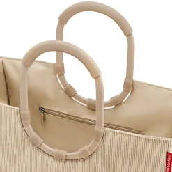 reisenthel shopping loopshopper L - Einkaufstasche mit Bügel 46 cm (cord sand)