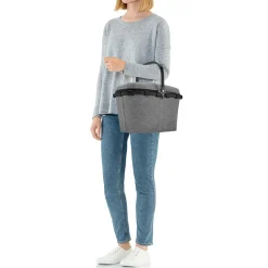 reisenthel thermo carrybag ISO - Einkaufskorb mit Kühlfunktion 29 cm (twist silver)