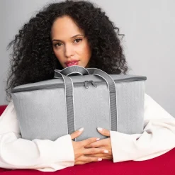 reisenthel thermo coolerbag - Kühltasche 44.5 cm (herringbone grey)