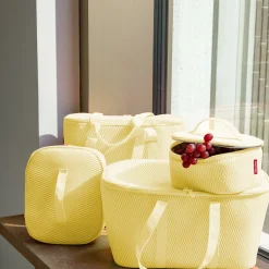 reisenthel thermo coolerbag M - Brotzeitbox 28 cm (mesh lemon)