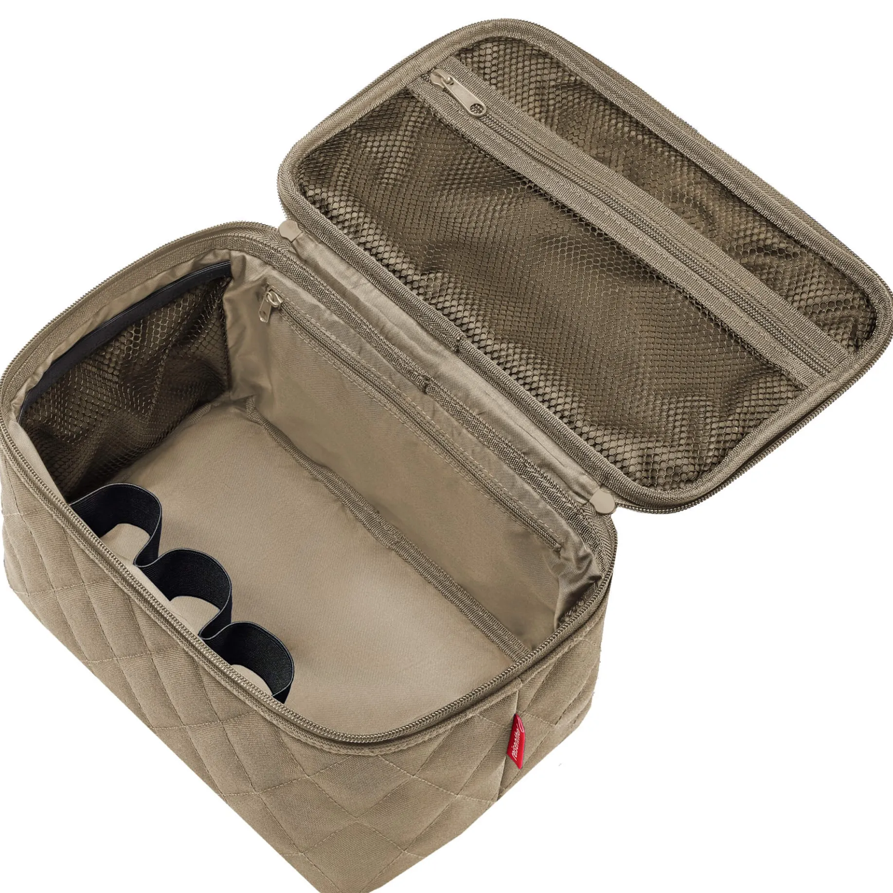 reisenthel travelling - Beautycase 28 cm (rhombus olive)