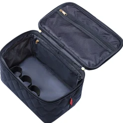 reisenthel travelling - Beautycase 28 cm (rhombus midnight gold)