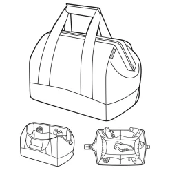 reisenthel travelling allrounder L - Reisetasche 48 cm (black)