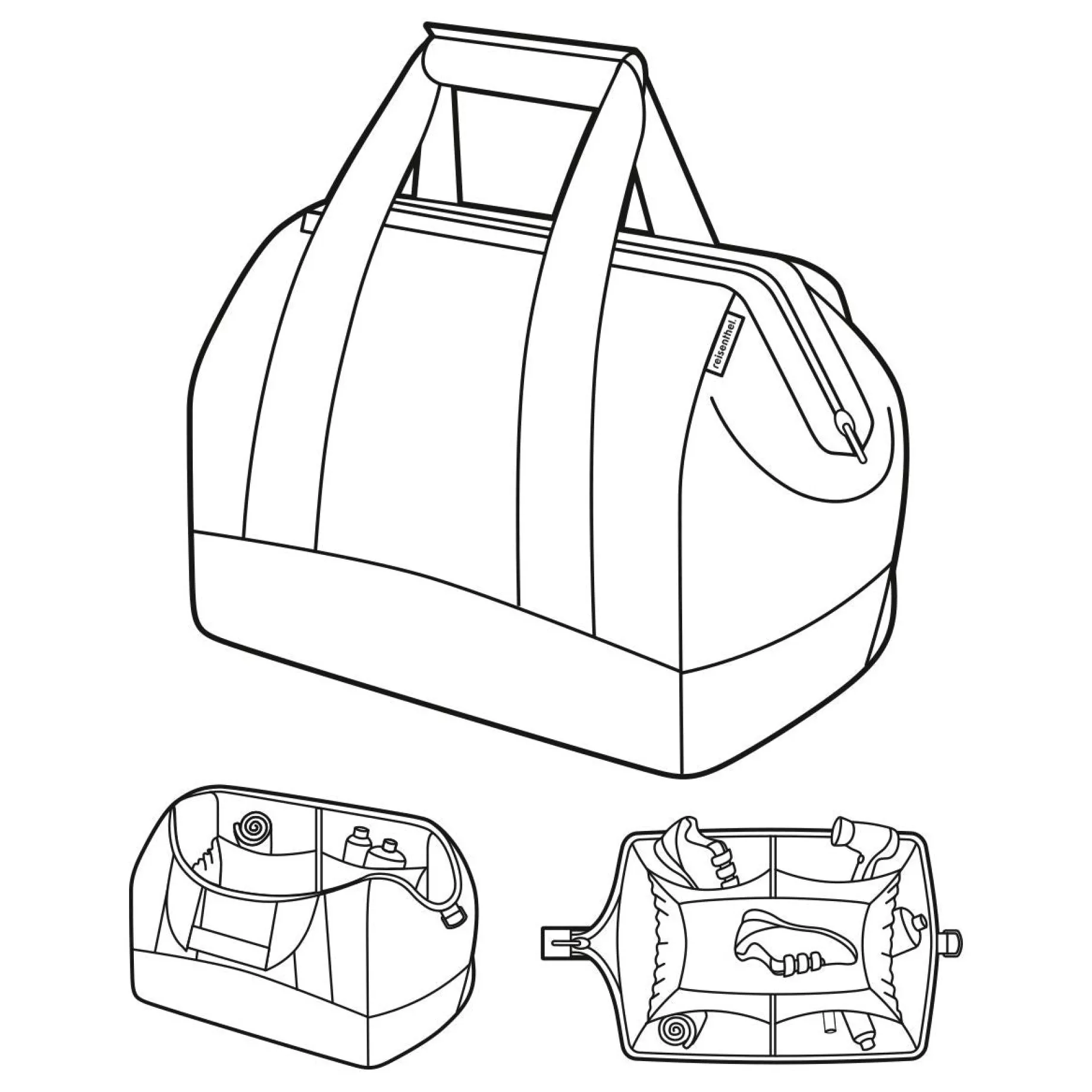 reisenthel travelling allrounder L - Reisetasche 48 cm (black)