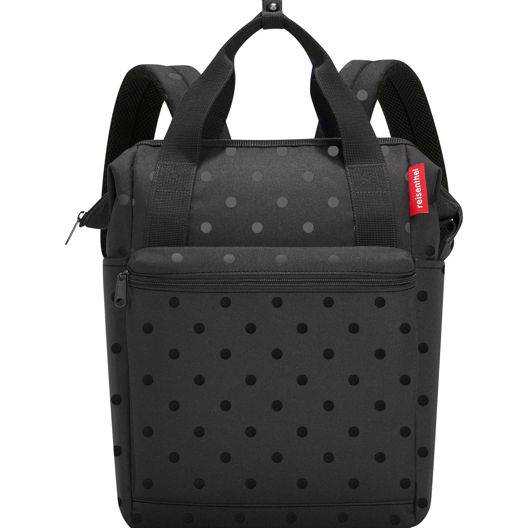 reisenthel travelling allrounder R - Rucksack 40 cm (glossy dots black)