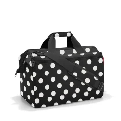reisenthel travelling allrounder L pocket - Reisetasche 48 cm (dots white)