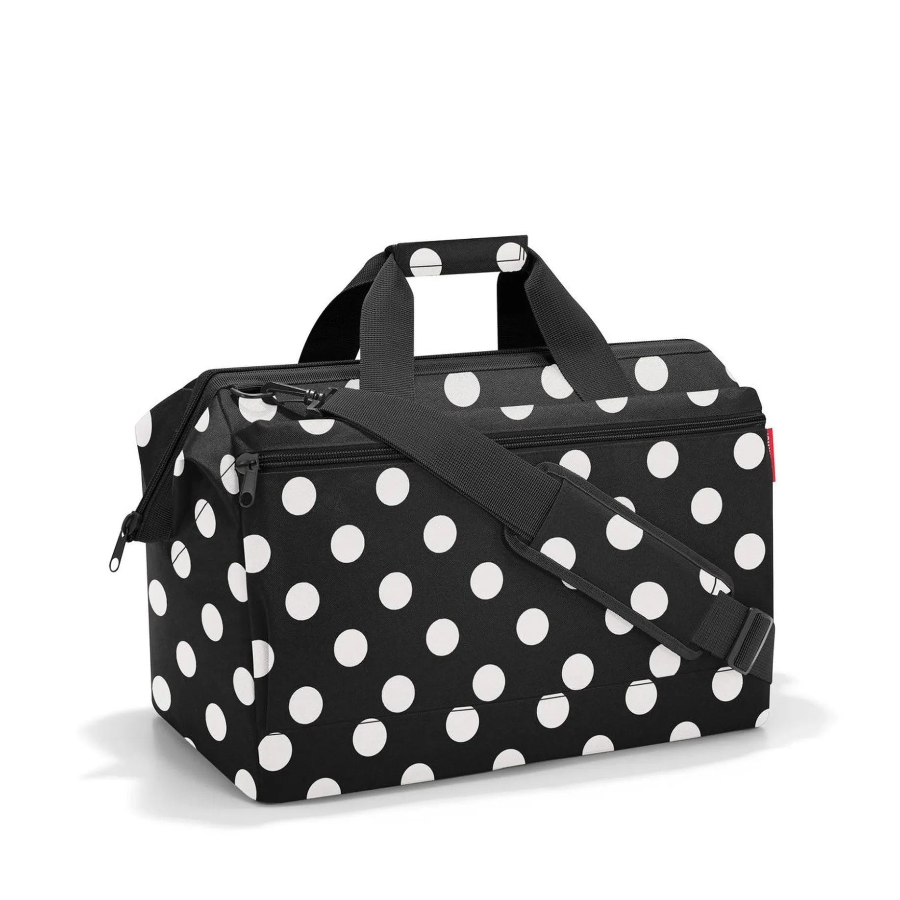 reisenthel travelling allrounder L pocket - Reisetasche 48 cm (dots white)