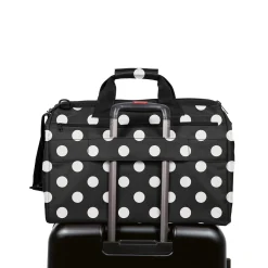 reisenthel travelling allrounder L pocket - Reisetasche 48 cm (dots white)