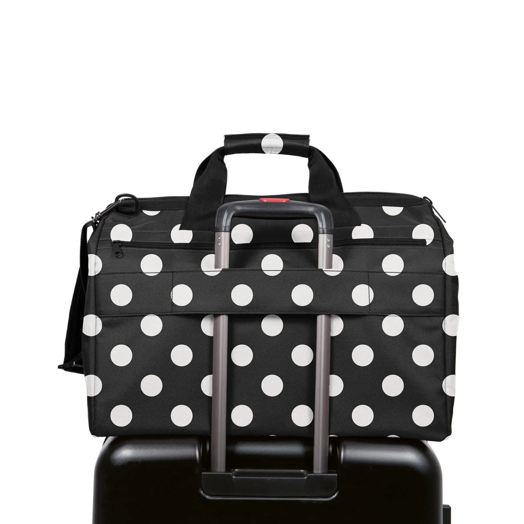 reisenthel travelling allrounder L pocket - Reisetasche 48 cm (dots white)