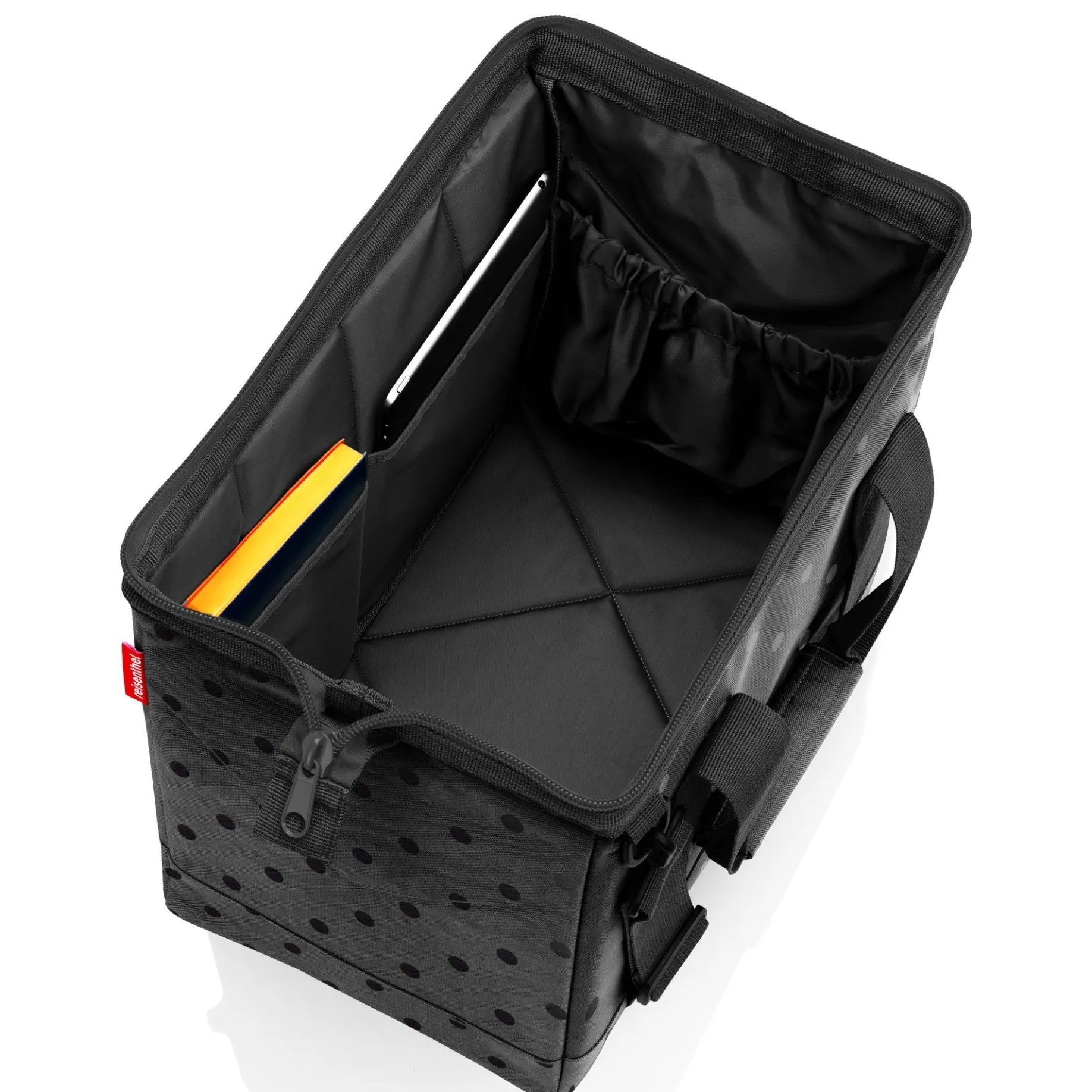 reisenthel travelling allrounder M - Reisetasche 40 cm (glossy dots black)
