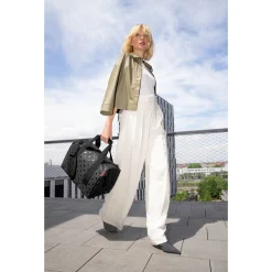 reisenthel travelling allrounder M - Reisetasche 40 cm (glossy dots black)