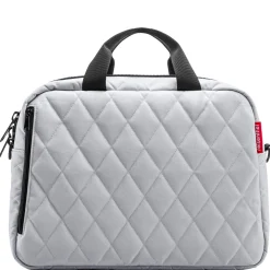 reisenthel travelling notebook bag - Aktentasche 14" 40 cm (rhombus light grey)