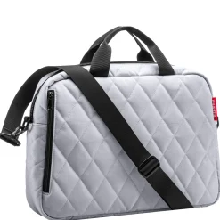reisenthel travelling notebook bag - Aktentasche 14" 40 cm (rhombus light grey)