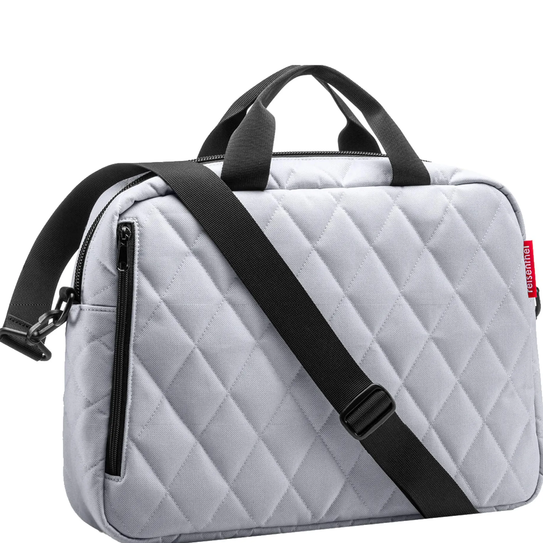 reisenthel travelling notebook bag - Aktentasche 14" 40 cm (rhombus light grey)