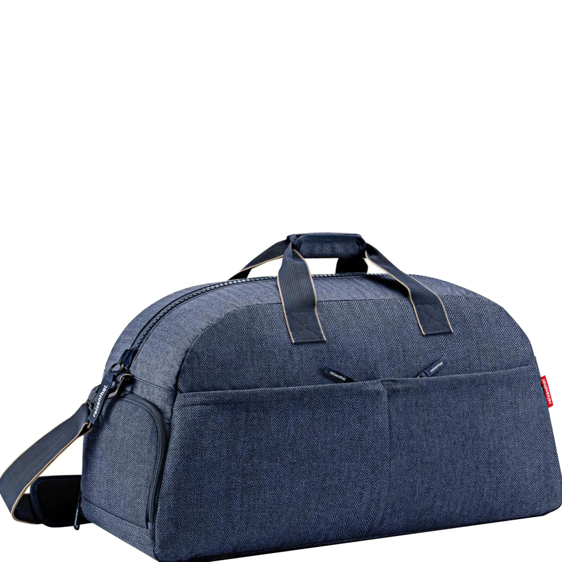 reisenthel travelling overnighter plus - Reisetasche (herringbone dark blue)
