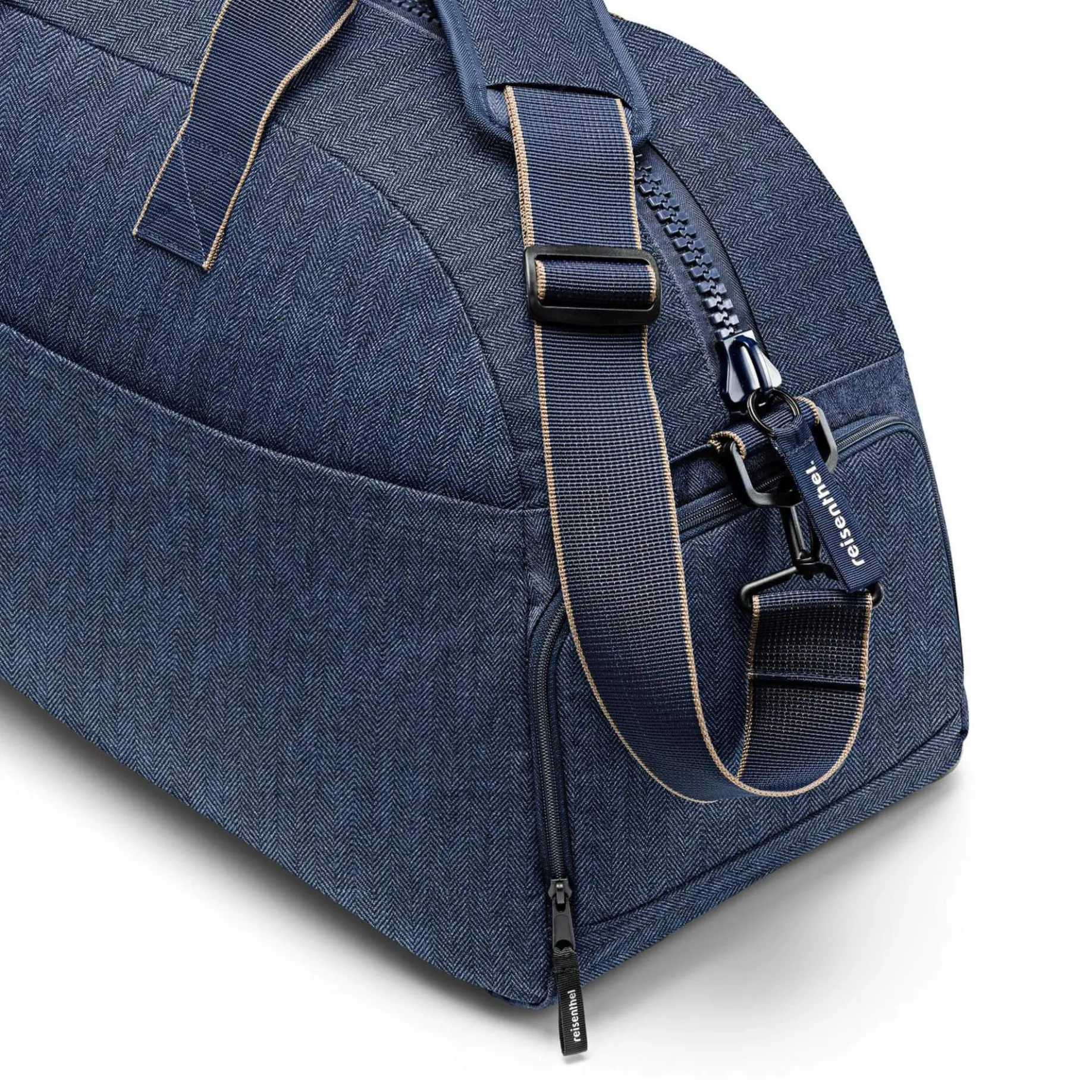reisenthel travelling overnighter plus - Reisetasche (herringbone dark blue)