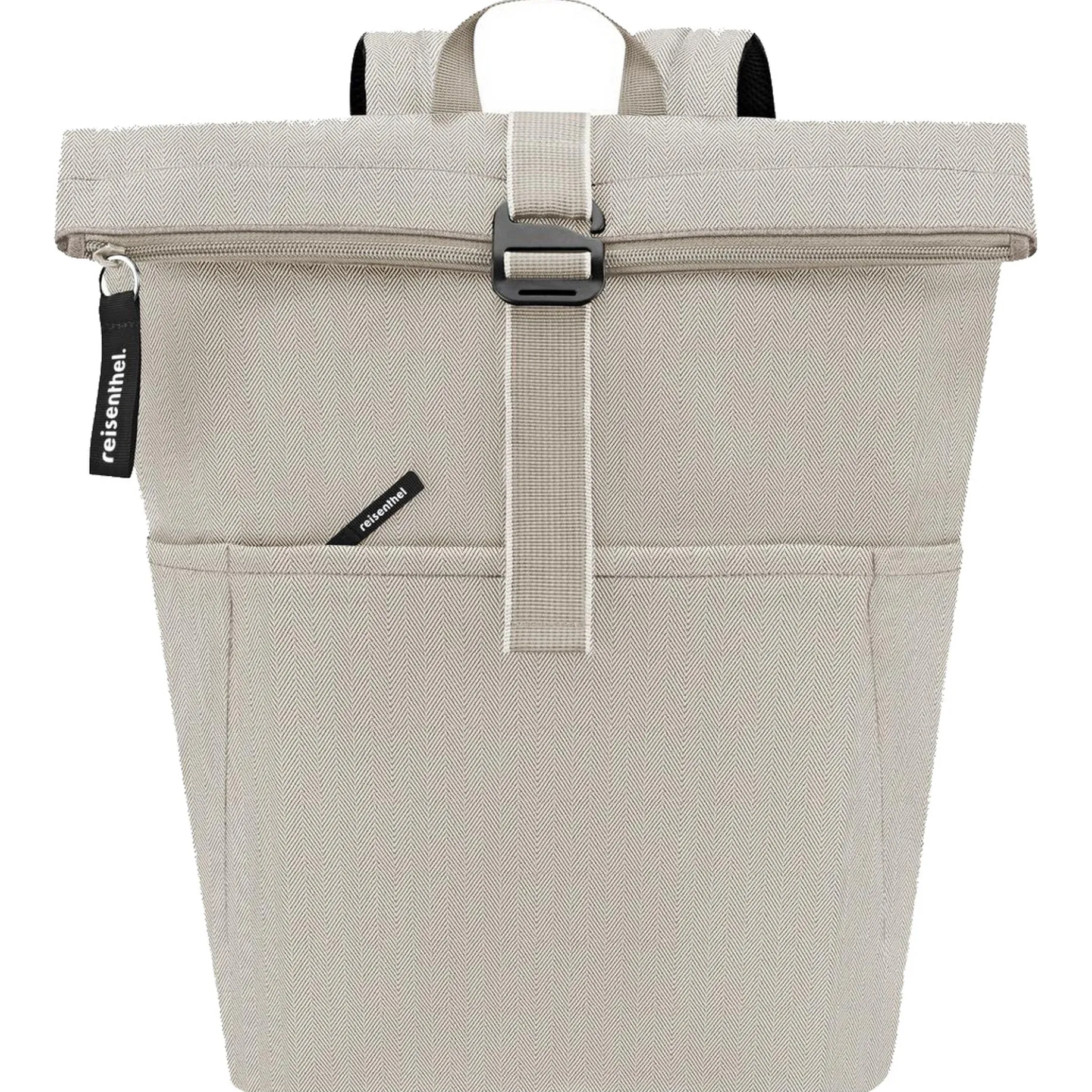reisenthel travelling rolltop - Rucksack 15.6" 53 cm (herringbone sand)