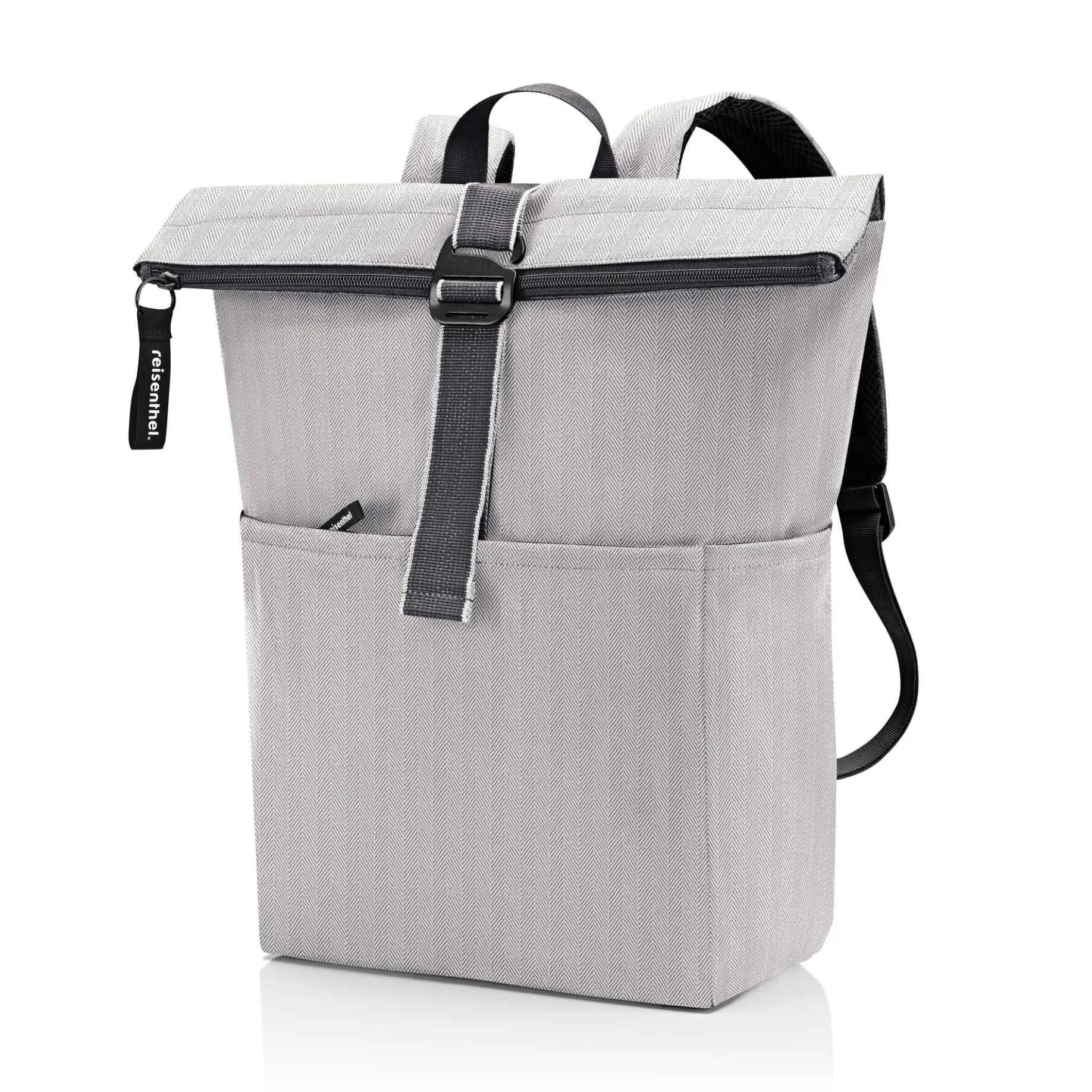 reisenthel travelling rolltop - Rucksack 15.6" 53 cm (herringbone grey)