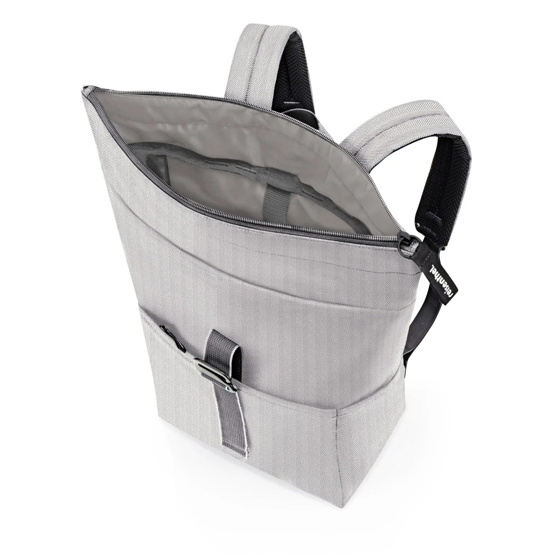 reisenthel travelling rolltop - Rucksack 15.6" 53 cm (herringbone grey)