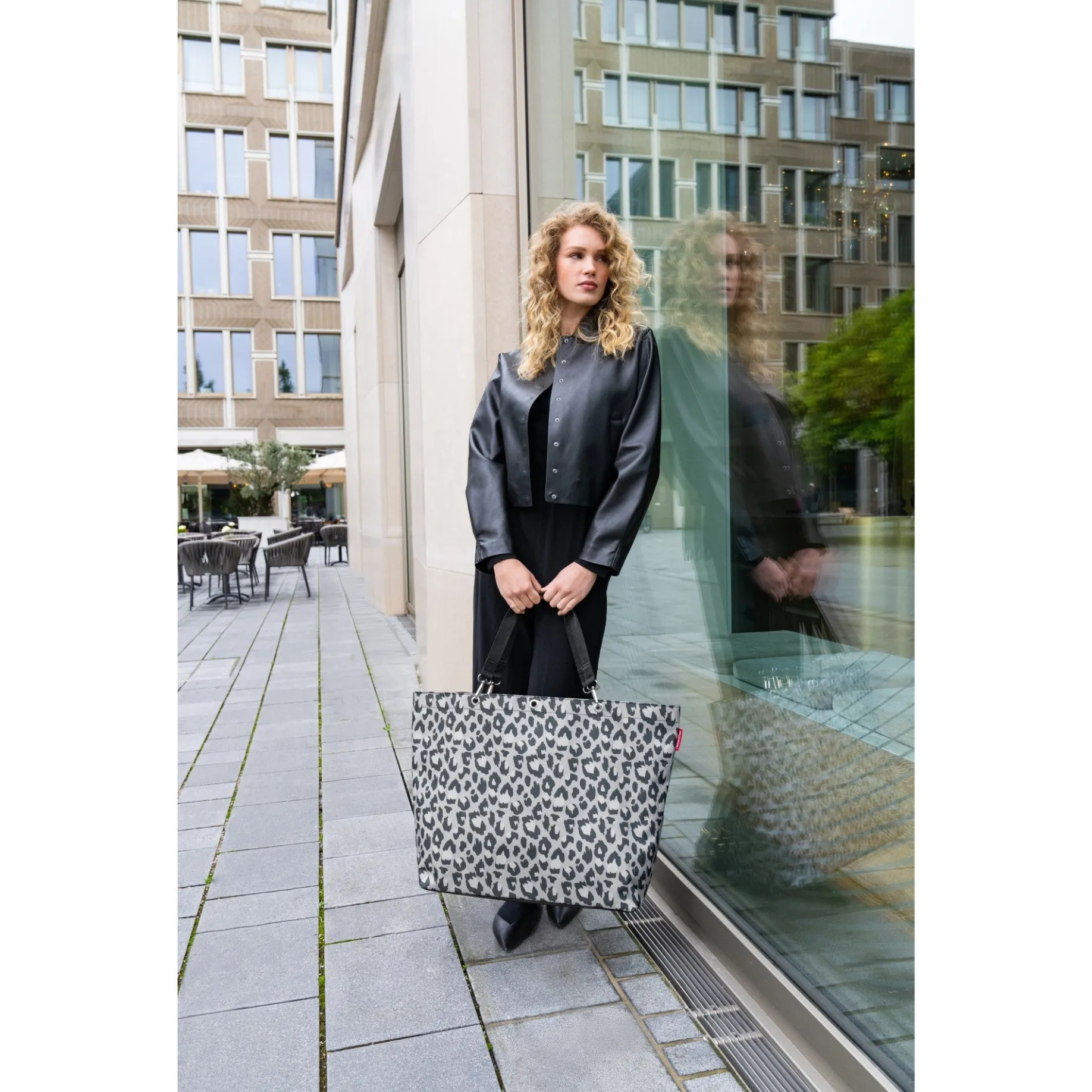 reisenthel XL - Shopper 65 cm (leo nero)