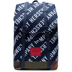 Retreat 19.5 - Rucksack 15" 43 cm (roll call peacoat woodland camo)
