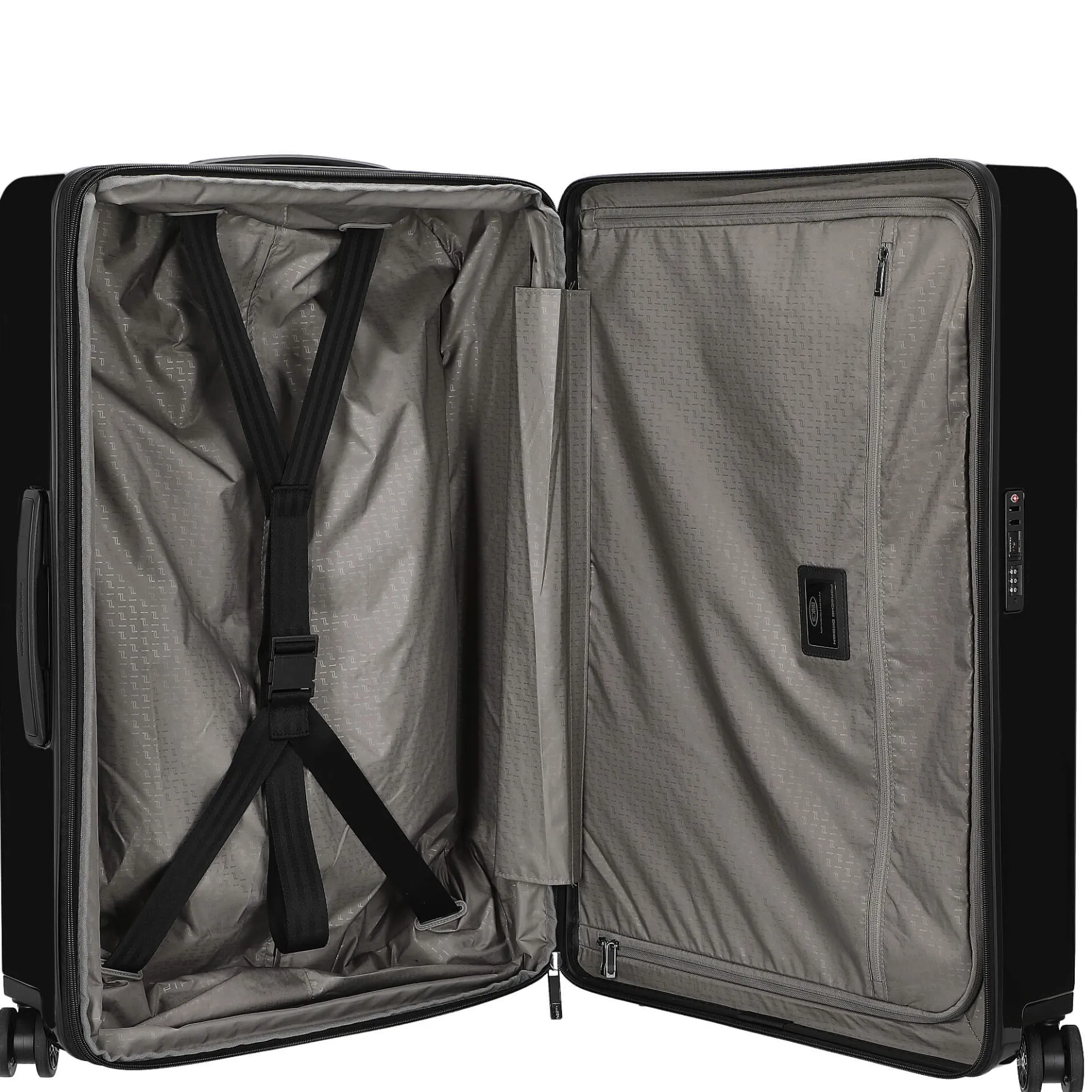 Roadster Hardcase - 4-Rollen-Trolley 78 cm L erw. (shiny black)