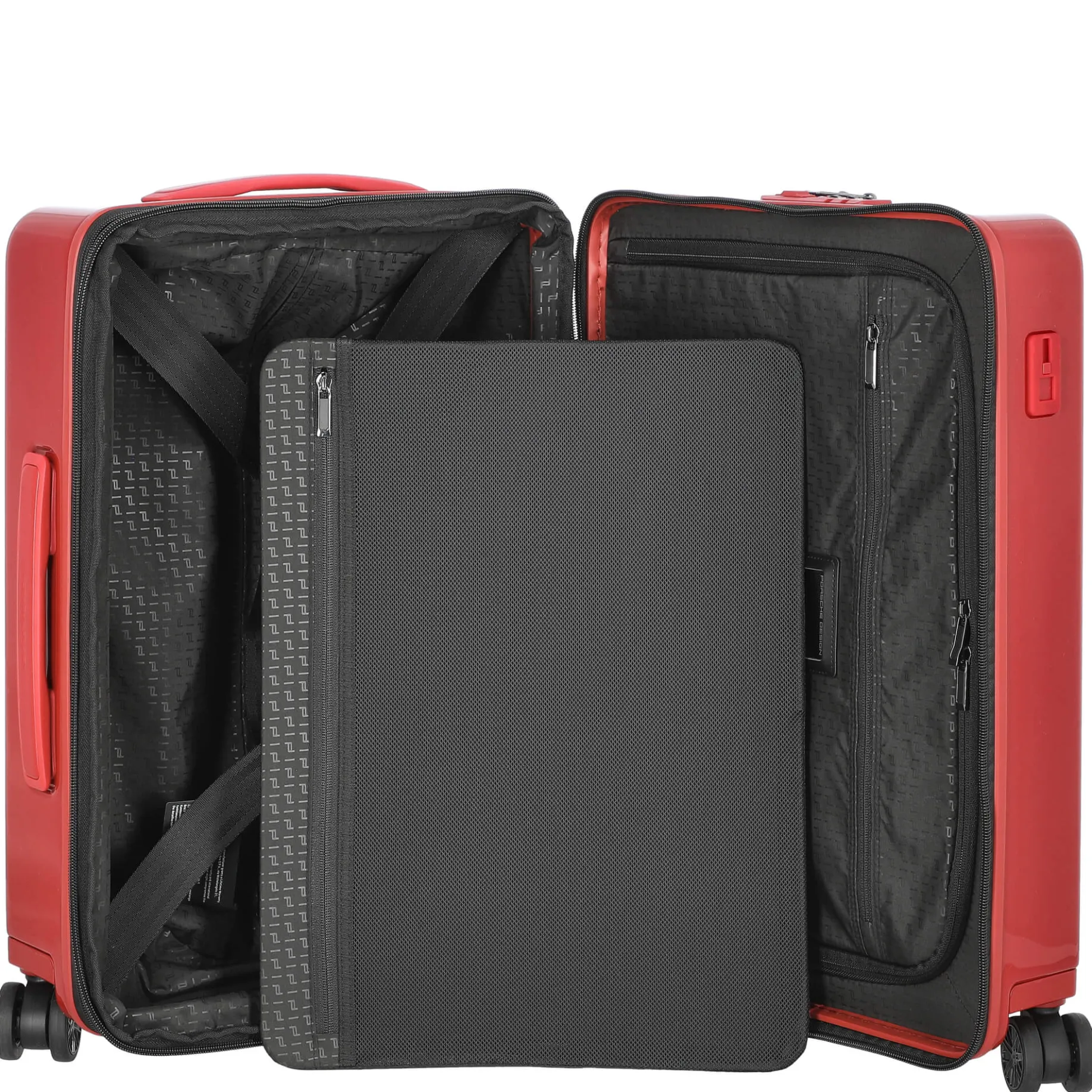 Roadster Hardcase - 4-Rollen-Kabinentrolley S 55 cm (carmine red)